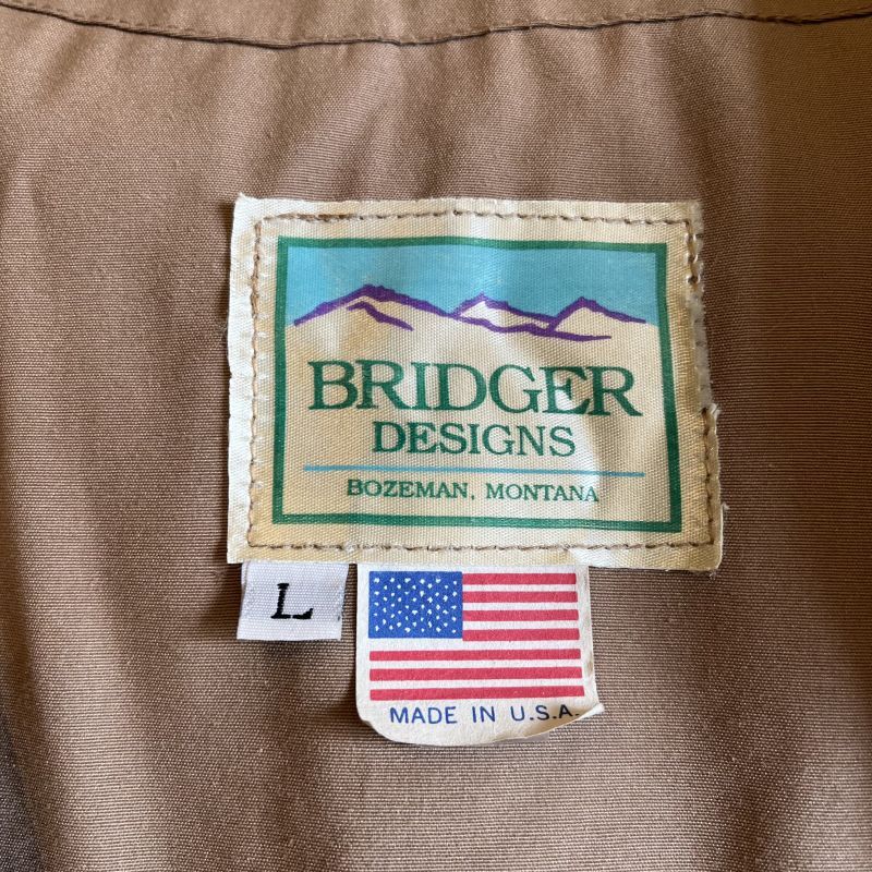 カラー】 BRIDGER DESIGNS ／Fishing vest ☆USA製 1cYWF-m31194111851